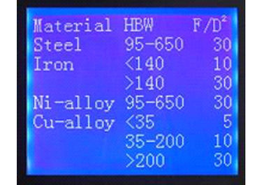 ISO6506 ، ASTM E-10 التلقائي صلابة برينل اختبار HBA-3000S