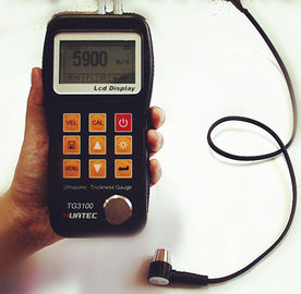 وضع المسح الضوئي 0.75 - 300 مم قياس سمك U مقياس سمك بالموجات فوق الصوتية TG3100 للإيبوكسي والزجاج