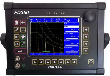 DAC الرقمي المحمول ، AVG Curves للكشف عن الخلل بالموجات فوق الصوتية / UT Flaw Detector FD350USM60