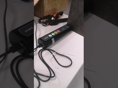 نظام RS485 إلى Ethernet PLC بدون ربط مع مقياس سمك EMAT غير متصل