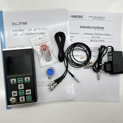 مقياس سمك بالموجات فوق الصوتية محمول خفيف الوزن مع تردد قياس 4 هرتز 8 هرتز 16 هرتز