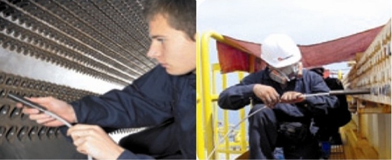 جهاز الكشف عن العيوب المتعدد الترددات HEF-24ET لأنابيب الغلاية ومبادلات الحرارة