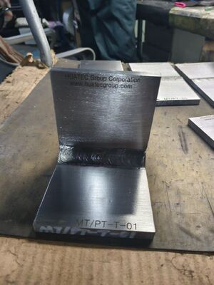 مجموعة عينات اختبار قياسية لفحص الصبغة السائلة المتغلغلة