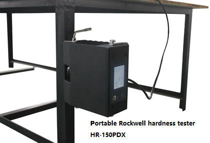HR-150PDX شاشة تعمل باللمس المحمولة اختبار صلابة روكويل حلقة مغلقة عالية الدقة
